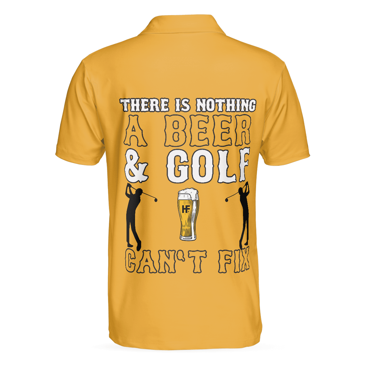 Men Golf Polo Shirt - There Is Nothing A Beer And Golf Can't Fix Polo Shirt - Perfect Gift For Men - Amzanimalsgift