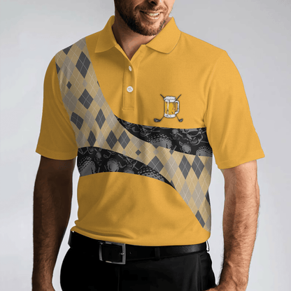 Men Golf Polo Shirt - There Is Nothing A Beer And Golf Can't Fix Polo Shirt - Perfect Gift For Men - Amzanimalsgift