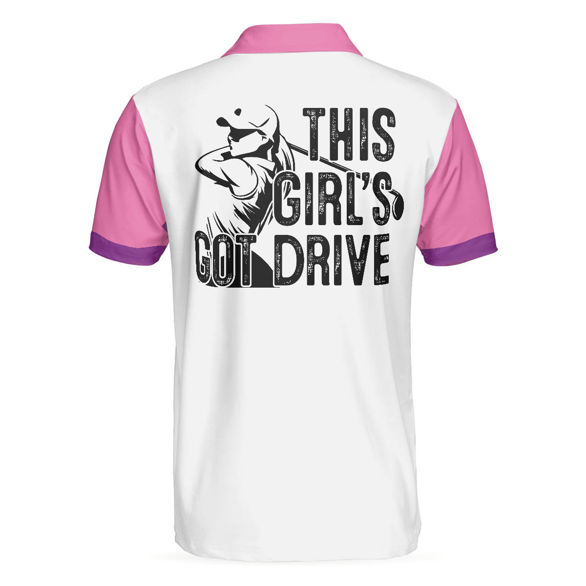 Men Golf Polo Shirt - This Girl's Got Drive Women Polo Shirt, Pink Leopard Golf Shirt For Female Golfers - Perfect Gift For Men, Golfers - Amzanimalsgift