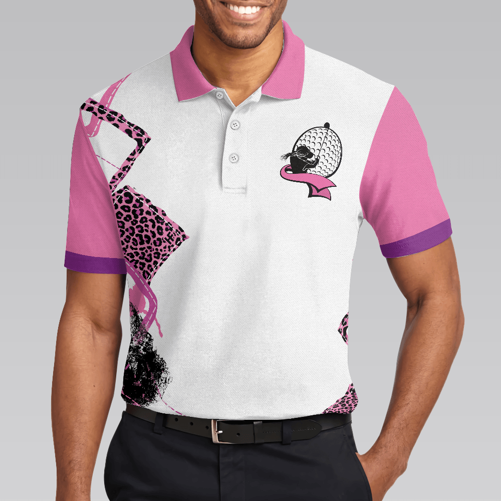 Men Golf Polo Shirt - This Girl's Got Drive Women Polo Shirt, Pink Leopard Golf Shirt For Female Golfers - Perfect Gift For Men, Golfers - Amzanimalsgift