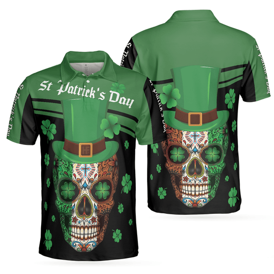 Men Patrick Day Polo Shirt - St Patrick Day The Irishman Polo Shirt, St Patrick's Day Polo Shirt, St Patrick Shirt For Men - Perfect Gift For Men, Halloween - Amzanimalsgift