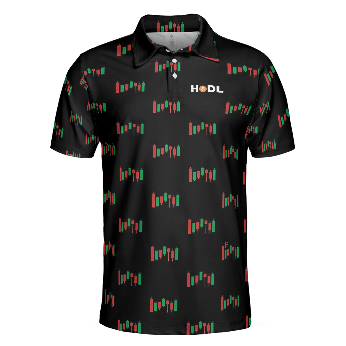 Men Polo Shirt - Bitcoin Trader Investment Polo Shirt, Cryptocurrency Short Sleeve Shirt For Bitcoin Traders, Black Bitcoin Themed Shirt, Best Bitcoin Shirt For Men - Amzanimalsgift