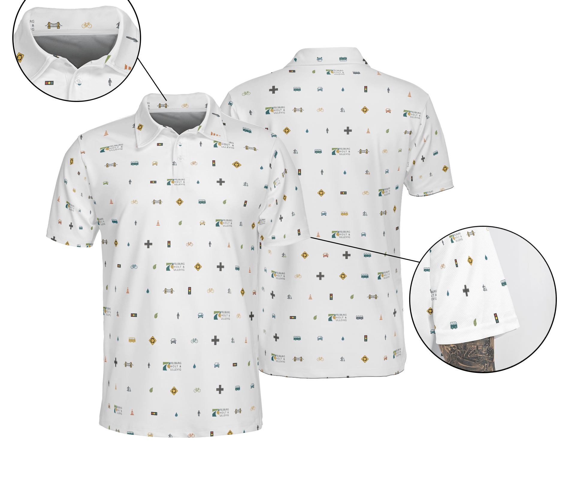 Men Polo Shirt - Felsburg Holt & Ullevig Polo Shirt For Men - Gift For Boyfriend, Friend, Family - Amzanimalsgift