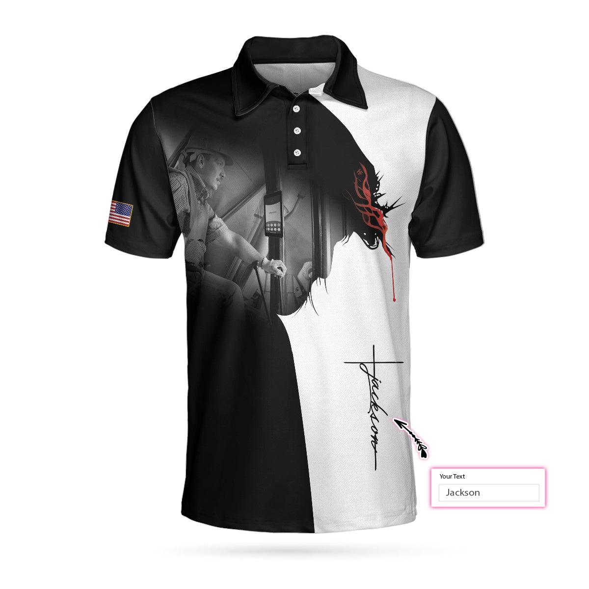 Men Polo Shirt - Personalized Heavy Equipment Operator Polo Shirt, I Can Do All Things Custom Polo Shirt, Heavy Equipment Operator Polo Shirt For Men - Amzanimalsgift