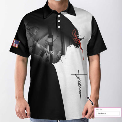 Men Polo Shirt - Personalized Heavy Equipment Operator Polo Shirt, I Can Do All Things Custom Polo Shirt, Heavy Equipment Operator Polo Shirt For Men - Amzanimalsgift