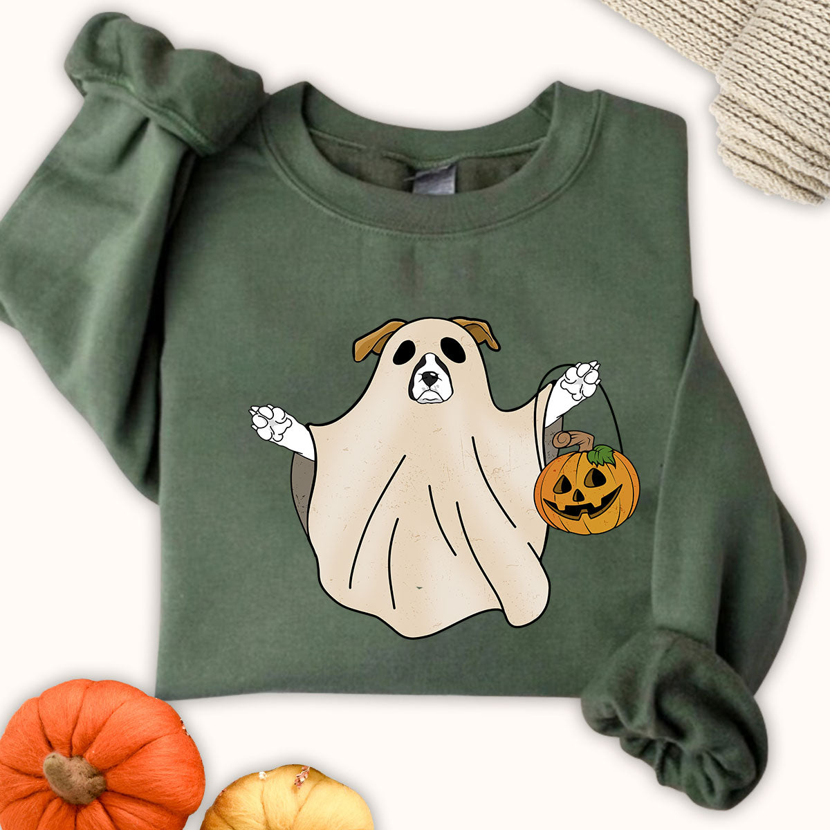 Boxer Sweatshirt, Boxer Pumpkin Halloween Shirt, Halloween Boxer, Halloween Dog Shirt