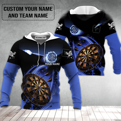 Customized Fire Darts Hoodie, Personalized Darts For Team Hoodie
