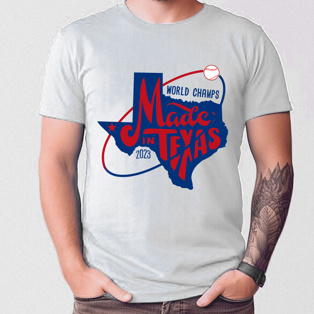Texas Baseball Champs Shirts, Texas Baseball 2023 World Champs Shirts, Perfect Outfit For Texas Baseball Lovers
