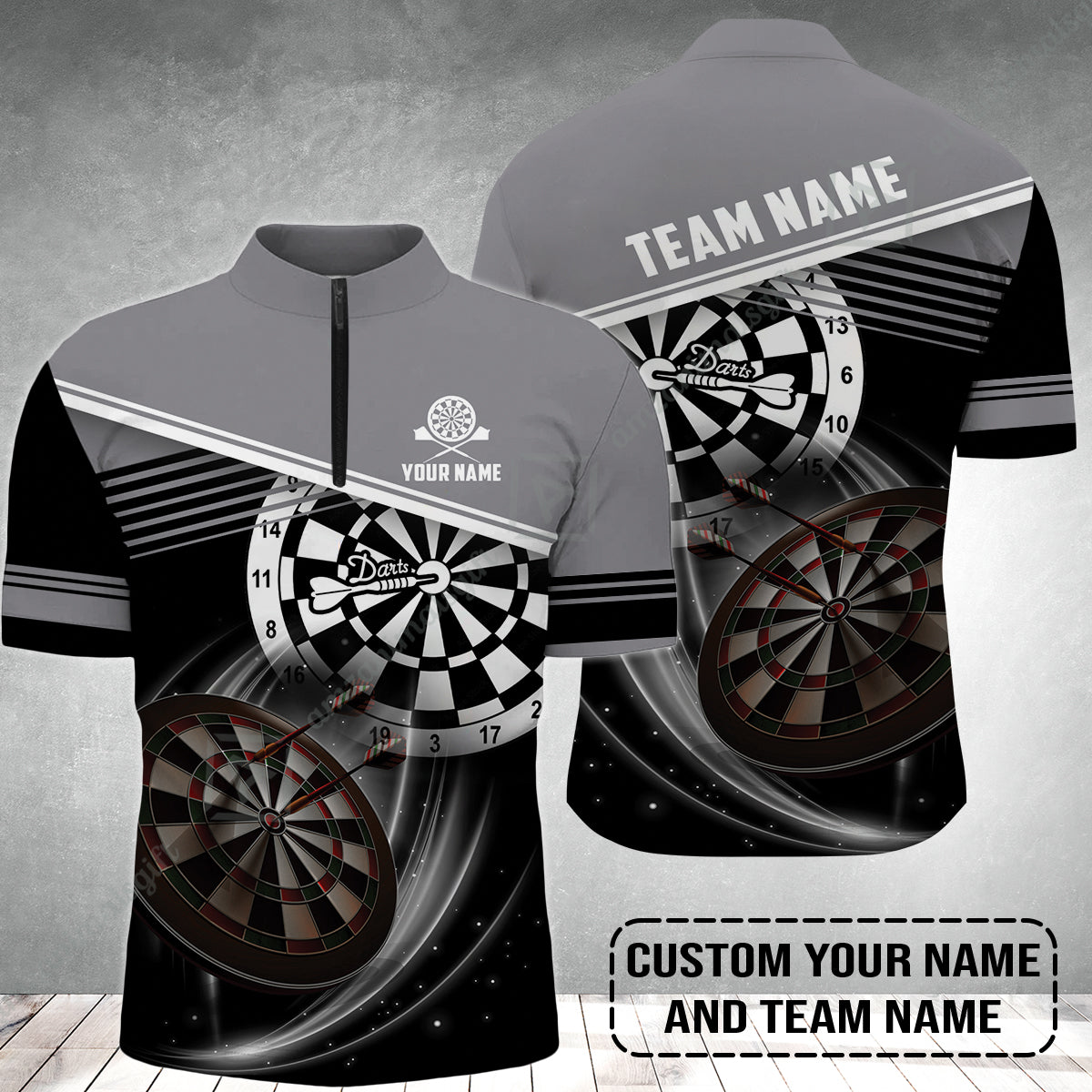 Customized Name & Team Name Darts Jersey, Personalized Name Color Darts Jersey - Perfect Gift For Darts Lovers