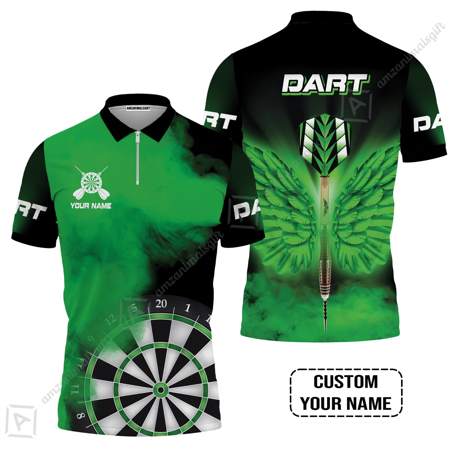 Customized Darts Hoodie, Darts Wings, Personalized Name Hoodie - Perfect Gift For Darts Lovers, Darts Players