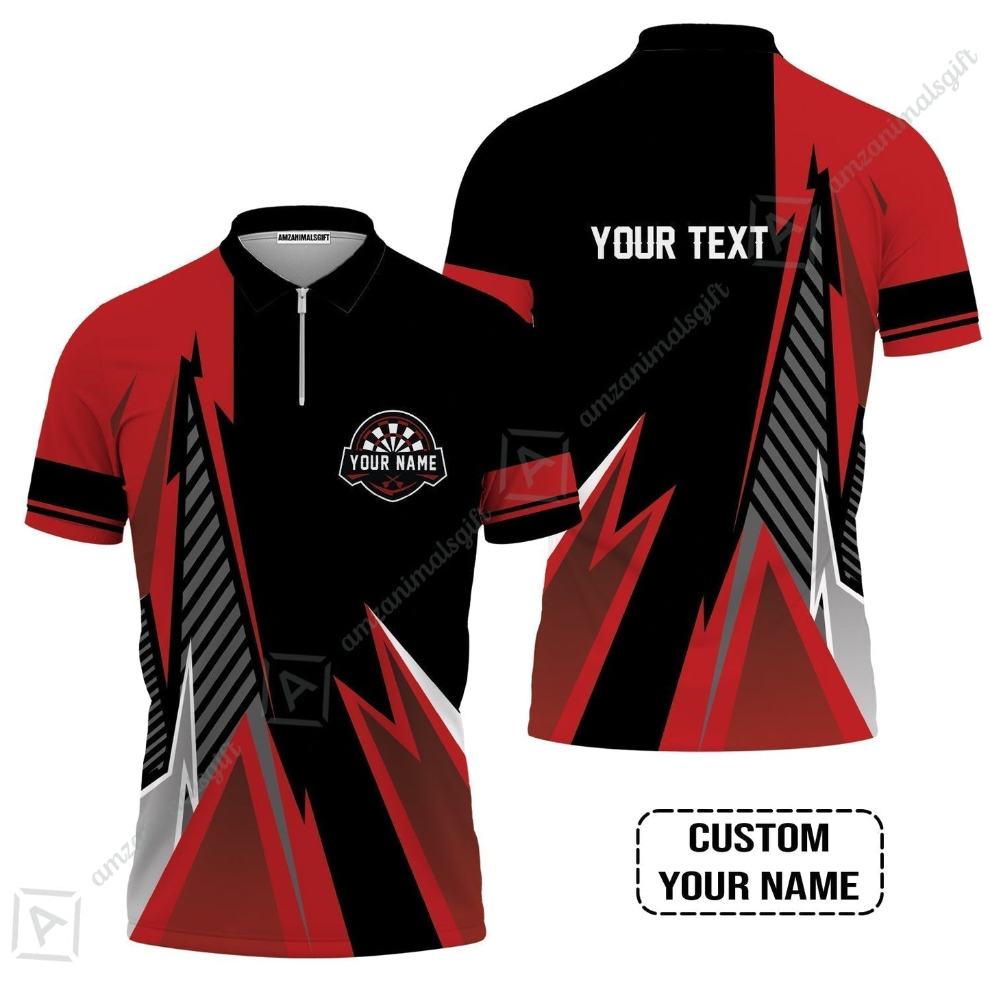 Customized Name & Text Darts Hawaiian Shirt, Personalized Name Darts Hawaiian Shirt