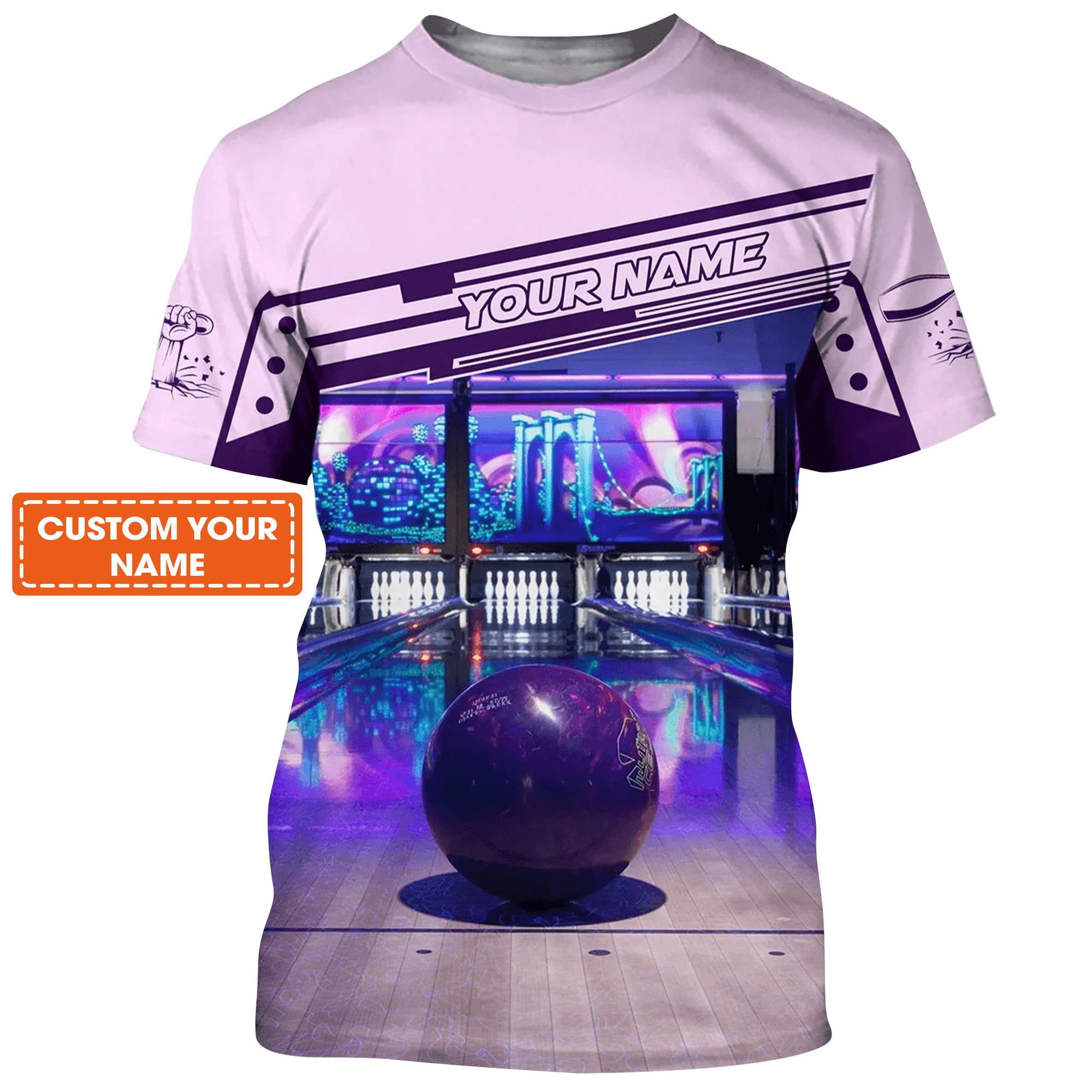 Customized Name Bowling T Shirt, Personalized Name Bowling Shirt For Women, Bowling Team Players Shirt - Best Gift For Ladies, Bowling Lovers
