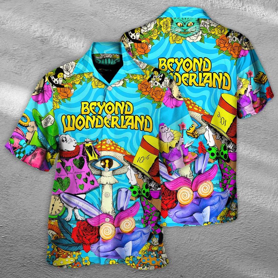 Music Hawaiian Shirt, Music Event Beyond Wonderland Amazing Festival Hawaiian Shirt, Colorful Life Aloha Shirt For Men - Perfect Gift For Music Lovers - Amzanimalsgift