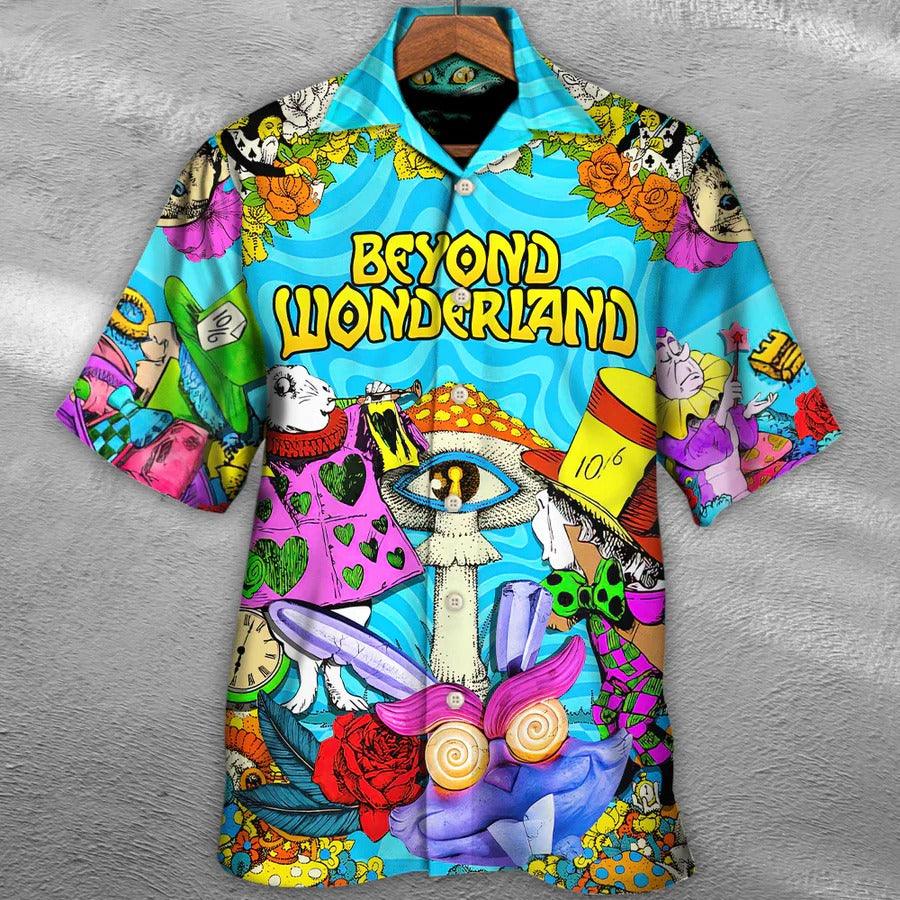 Music Hawaiian Shirt, Music Event Beyond Wonderland Amazing Festival Hawaiian Shirt, Colorful Life Aloha Shirt For Men - Perfect Gift For Music Lovers - Amzanimalsgift