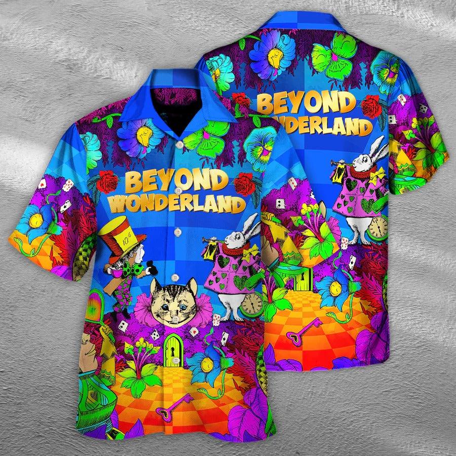 Music Hawaiian Shirt, Music Event Beyond Wonderland Festival Hawaiian Shirt, Funny Life Aloha Shirt For Men - Perfect Gift For Music Lovers - Amzanimalsgift