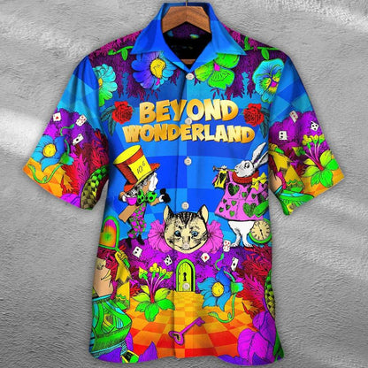 Music Hawaiian Shirt, Music Event Beyond Wonderland Festival Hawaiian Shirt, Funny Life Aloha Shirt For Men - Perfect Gift For Music Lovers - Amzanimalsgift