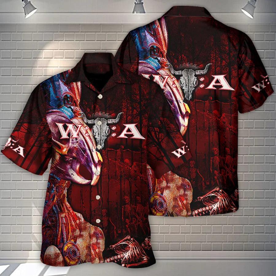 Music Hawaiian Shirt, Music Event Wacken Open Air Nature & Future Of Music, Metal & Humanity Aloha Shirt For Men - Perfect Gift For Music Lovers - Amzanimalsgift