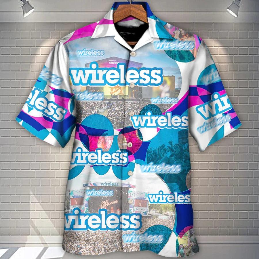 Music Hawaiian Shirt, Music Event Wireless Festival Drop The Beat Aloha Shirt For Men And Women - Perfect Gift For Music Lovers - Amzanimalsgift