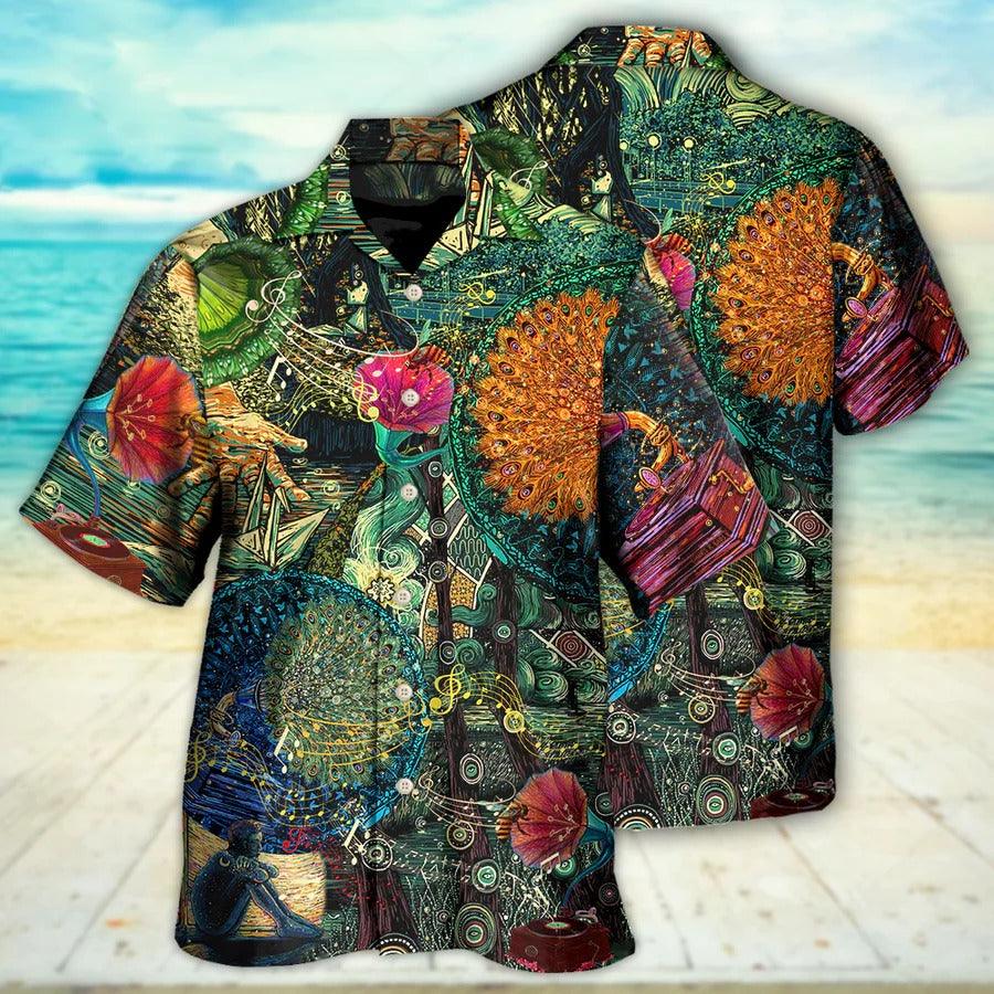 Music Hawaiian Shirt, Music What Is The Song That Makes You Dream Everytime Hawaiian Shirt Aloha Shirt For Men - Perfect Gift For Music Lovers - Amzanimalsgift