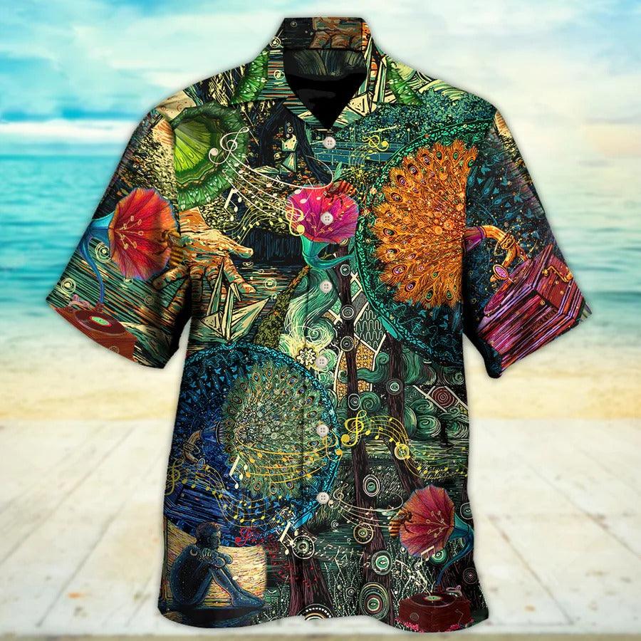 Music Hawaiian Shirt, Music What Is The Song That Makes You Dream Everytime Hawaiian Shirt Aloha Shirt For Men - Perfect Gift For Music Lovers - Amzanimalsgift