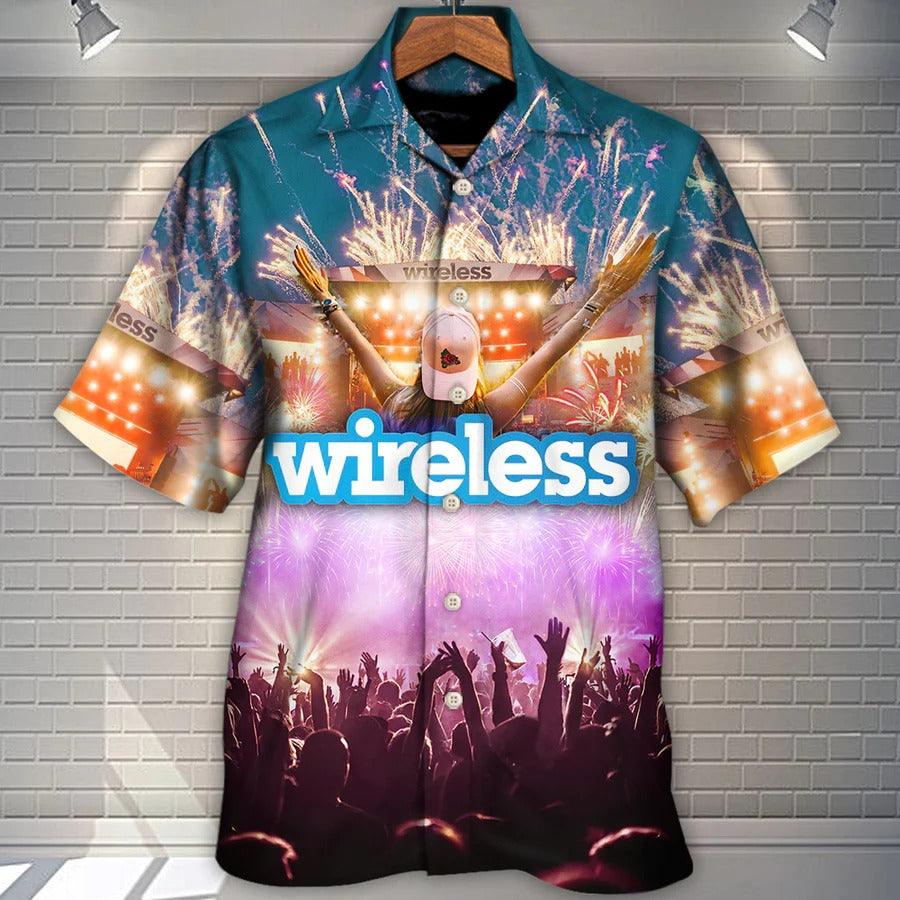 Music Hawaiian Shirt, Performance Music, Music Event Wireless Festival Aloha Shirt For Men And Women - Perfect Gift For Music Lovers - Amzanimalsgift