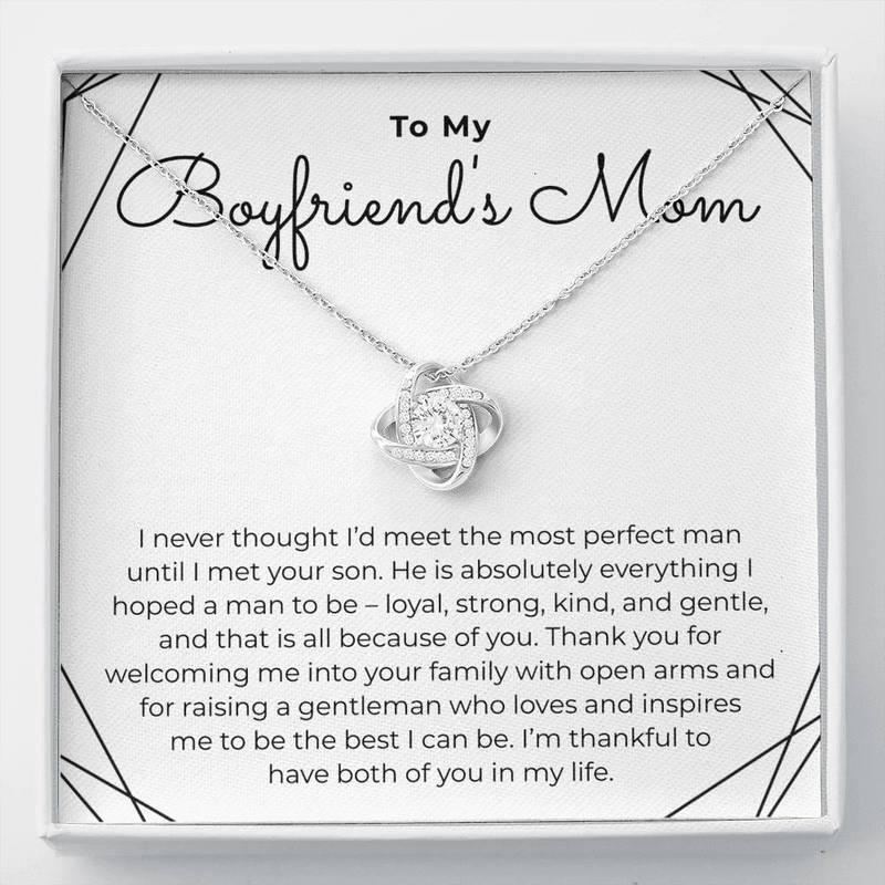 Buy Boyfriend Mom Necklace, Gift for Boyfriend Mother, Birthday Gift, Christmas Gift, Mothers Day Gift for Boyfriends Mom, 14kt Gold Fill Silver