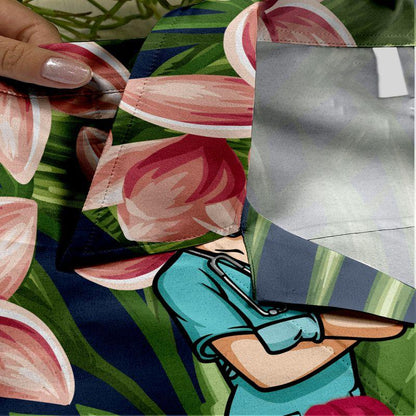 Nurse Aloha Hawaiian Shirts For Summer, Tropical Hawaiian Clothing Men Women For Nurse Beach, Nursing Gift For Friend, Family, Nurse Lovers - Amzanimalsgift