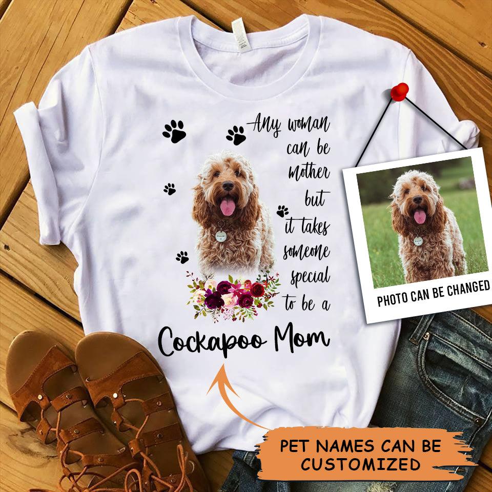 Personalized Cockapoo Mom T Shirts, Happy Mother's Day From Cockapoo For Humans, Women's Cockapoo Gifts Cockapoo Cute Cockapoo Puppy T Shirts - Amzanimalsgift