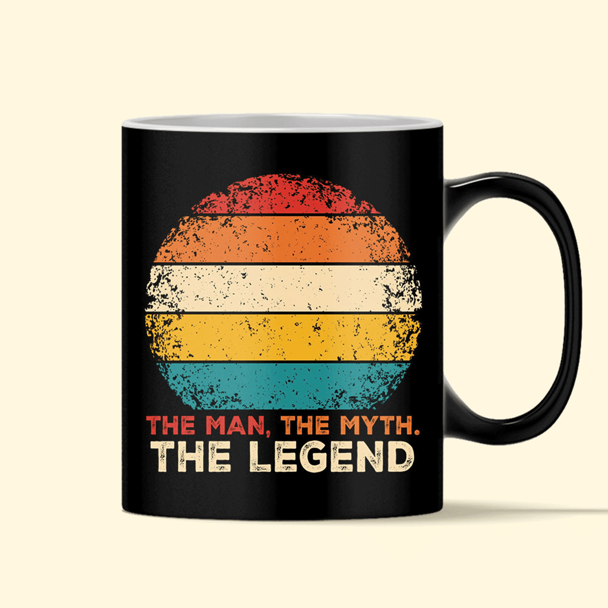 Personalized Gift For Father Mug - The Man. The Myth. The Legend Custom Mug Mug - Perfect Gift For Family, Father Day - Amzanimalsgift