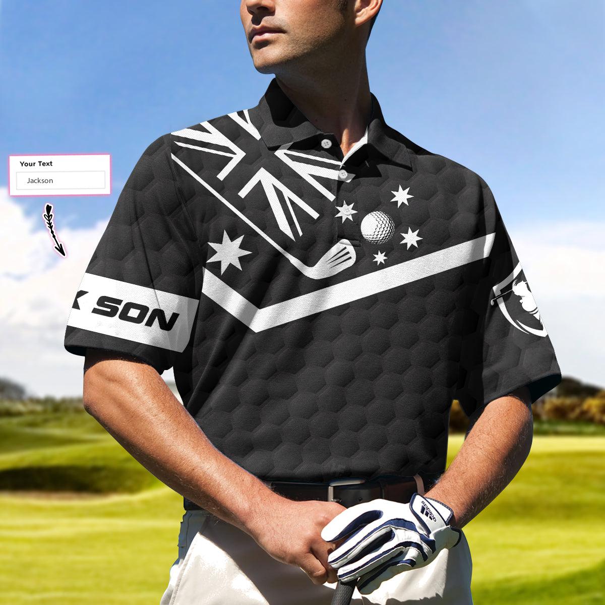Personalized Golf Men Polo Shirts - Weapons Of Grass Destruction British Flag Custom Name Men Polo Shirts - Perfect Gift For Men, Golfers, Golf Lover - Amzanimalsgift