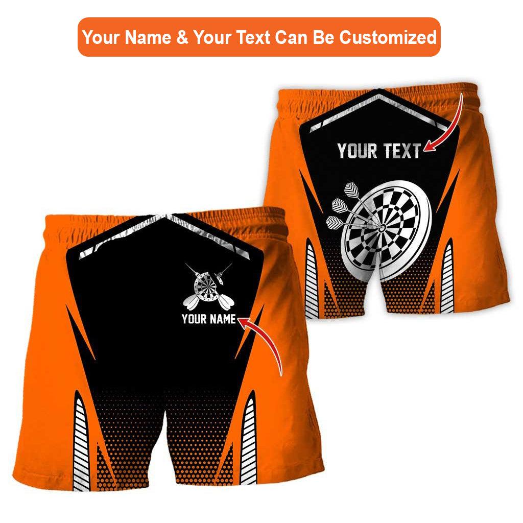 Personalized Name Darts Aloha Hawaiian Shirt - Colorful Darts Pattern And Target Personalized Name Hawaiian Shirt For Men & Women, Darts Lover - Amzanimalsgift