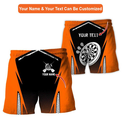 Personalized Name Darts Aloha Hawaiian Shirt - Colorful Darts Pattern And Target Personalized Name Hawaiian Shirt For Men & Women, Darts Lover - Amzanimalsgift