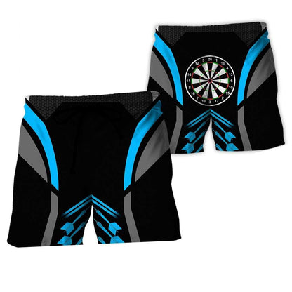 Personalized Name Darts Aloha Hawaiian Shirt - Colorful Target & Darts Pattern Personalized Name & Text Hawaiian Shirt For Men & Women, Darts Lover - Amzanimalsgift