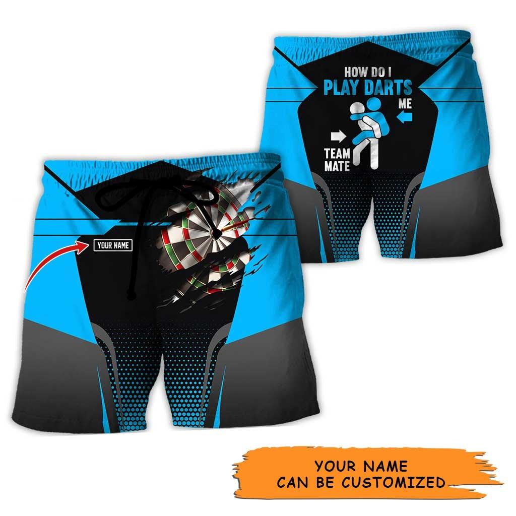 Personalized Name Darts Aloha Hawaiian Shirt - Darts Pattern, How Do I Play Darts Personalized Name Hawaiian Shirt For Men & Women, Darts Lover - Amzanimalsgift