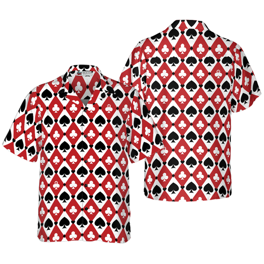 Poker Hawaiian Shirt, Luxury Casino Gambling Poker Hawaiian Shirt, Colorful Summer Aloha Shirt For Men Women, Gift For Friend, Family, Husband, Wife - Amzanimalsgift