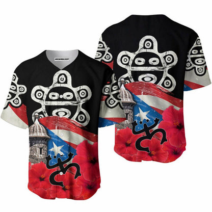 Puerto Rico Baseball Jerseys For Men And Women - Perfect Gift For Friend, Family - Amzanimalsgift