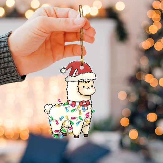 Sheep Mica ornament - Amzanimalsgift