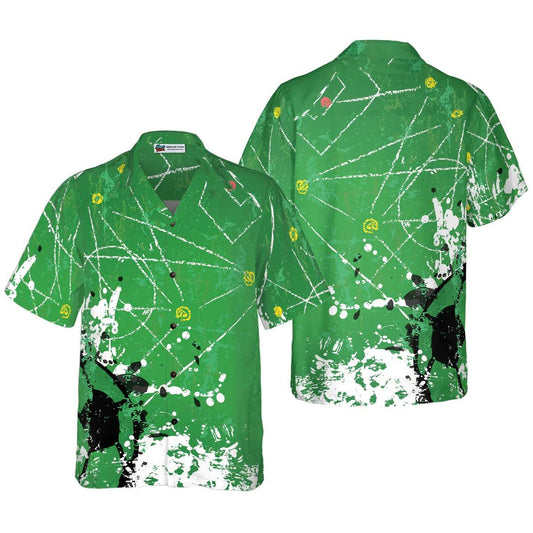 Soccer Hawaiian Shirt, Soccer Green Background Aloha Shirt, Soccer Aloha Hawaiian Shirt For Summer - Perfect Gift For Men, Women, Soccer Lover, Friend - Amzanimalsgift