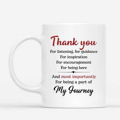 Personalized Couple Mug - Customized Thank You For Everything Mug, Best Valentine Gift For Couple