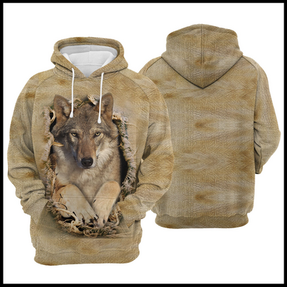 Wolf Scratch Pullover Premium Hoodie, Perfect Outfit For Men And Women On Christmas New Year Autumn Winter