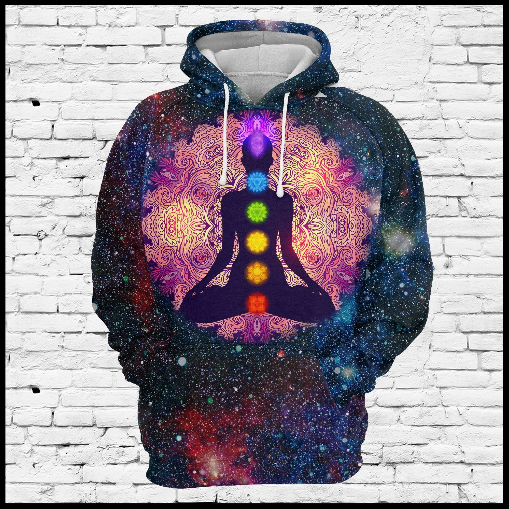 Yoga Power Pullover Premium Hoodie On the Virus Outside Is Frightful, Perfect Outfit For Men And Women On Christmas New Year Autumn Winter