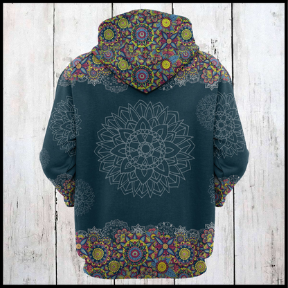 Awesome Texas Mandala Pattern Pullover Premium Hoodie, Perfect Outfit For Men And Women On Christmas New Year Autumn Winter