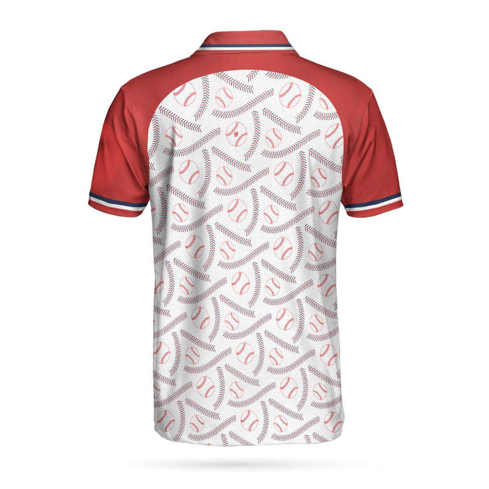 Baseball Men Polo Shirt, Baseball And Patriot Polo Shirt For Men, Perfect Polo Shirt For Baseball Lovers