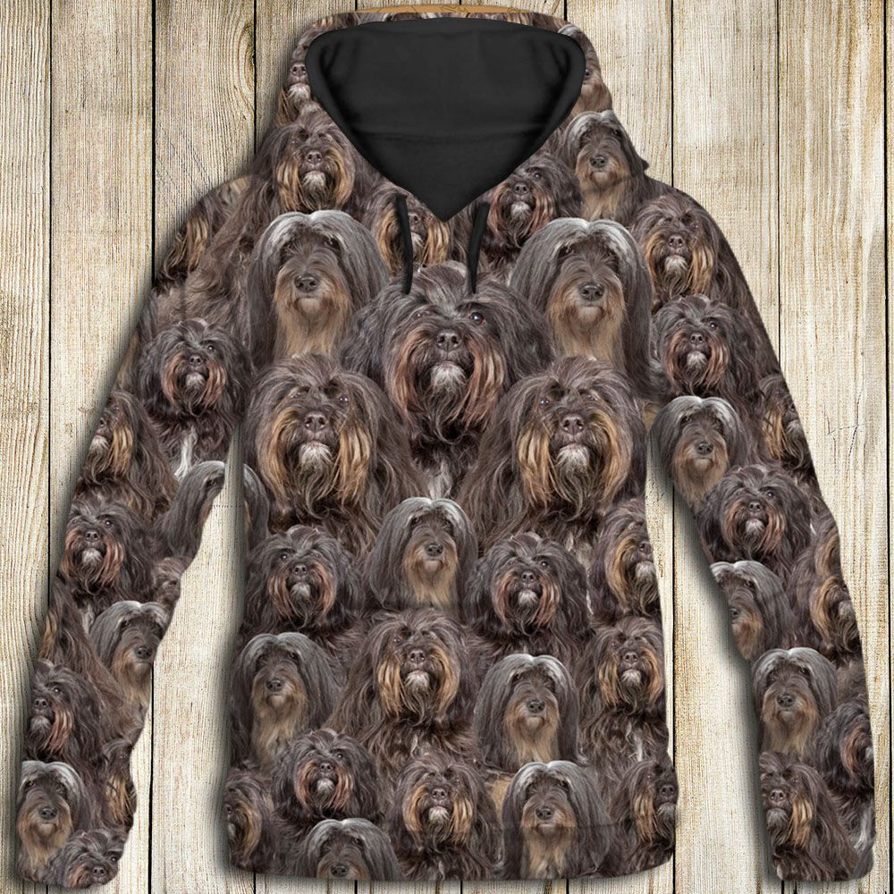 Tibetan Terrier Awesome Pullover Premium Hoodie, Perfect Outfit For Men And Women On Christmas New Year Autumn Winter