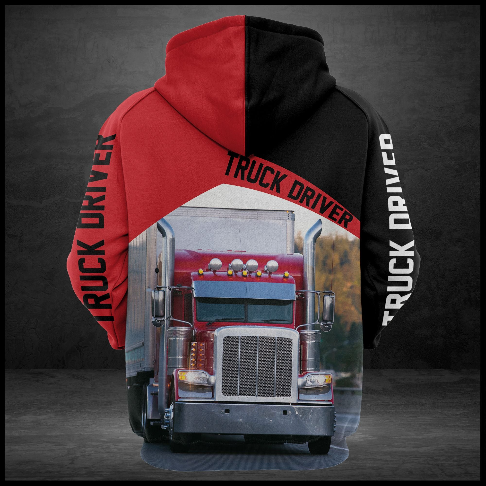 Truck Driver Pullover Premium Hoodie, Perfect Outfit For Men And Women On Christmas New Year Autumn Winter