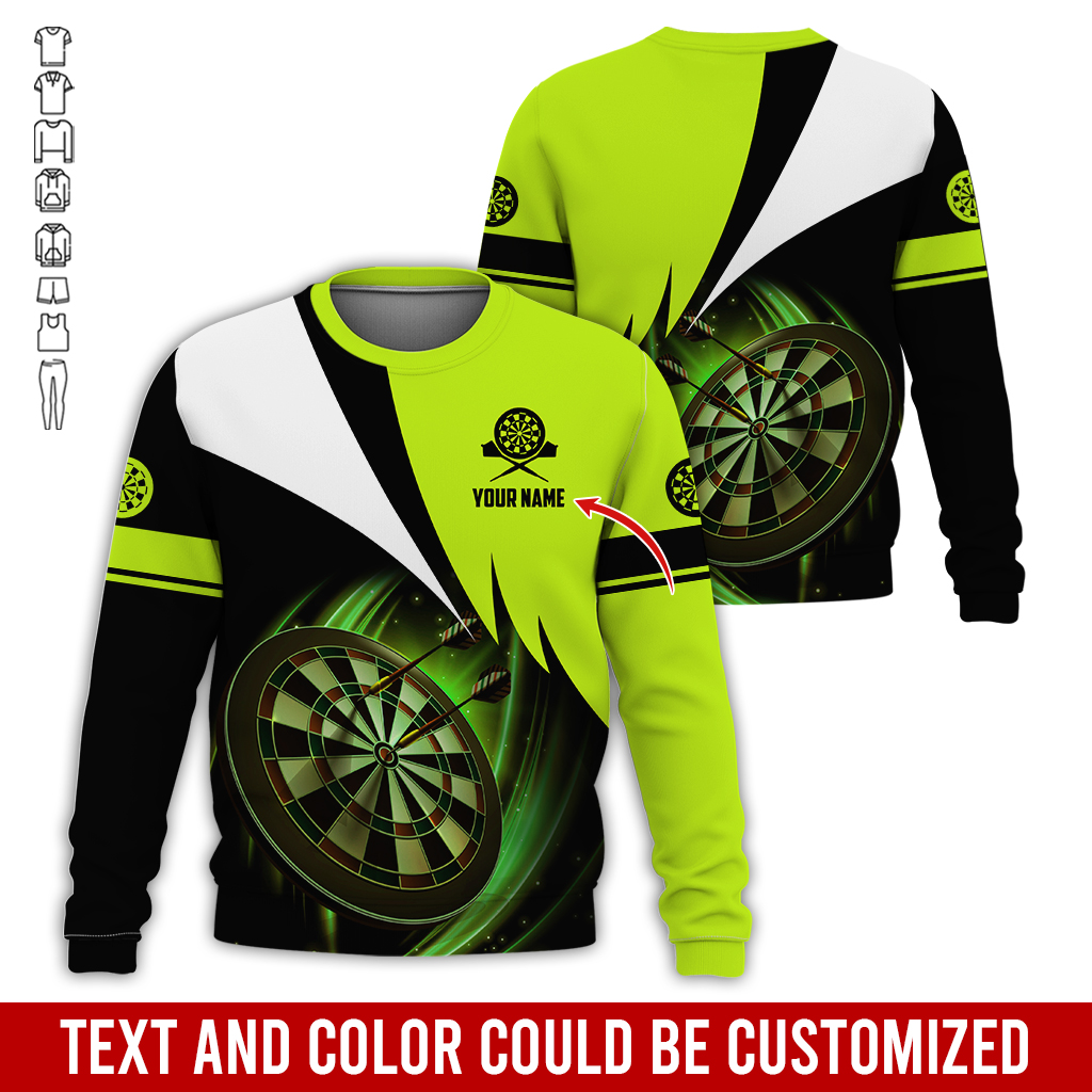 Customized Darts Sweatshirt, Personalized Name Darts Team Is My Life Sweatshirt For Men & Women, Perfect Gift For Darts Lovers, Friend, Family