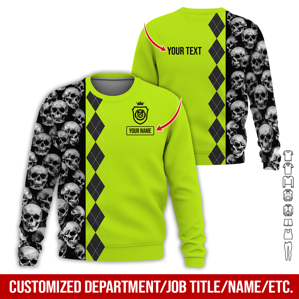 Customized Name Darts Sweatshirt, Skulls & Rhombus Pattern Shirts For Men & Women, Custom Your Shirts - Gift For Darts Lovers, Friend, Family