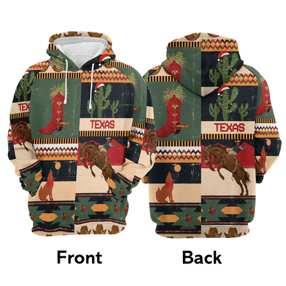 Texas Premium Christmas Hoodie, Texas Christmas Unisex Hoodie For Men & Women - Perfect Gift For Texas Lover, Christmas, Friends, Family
