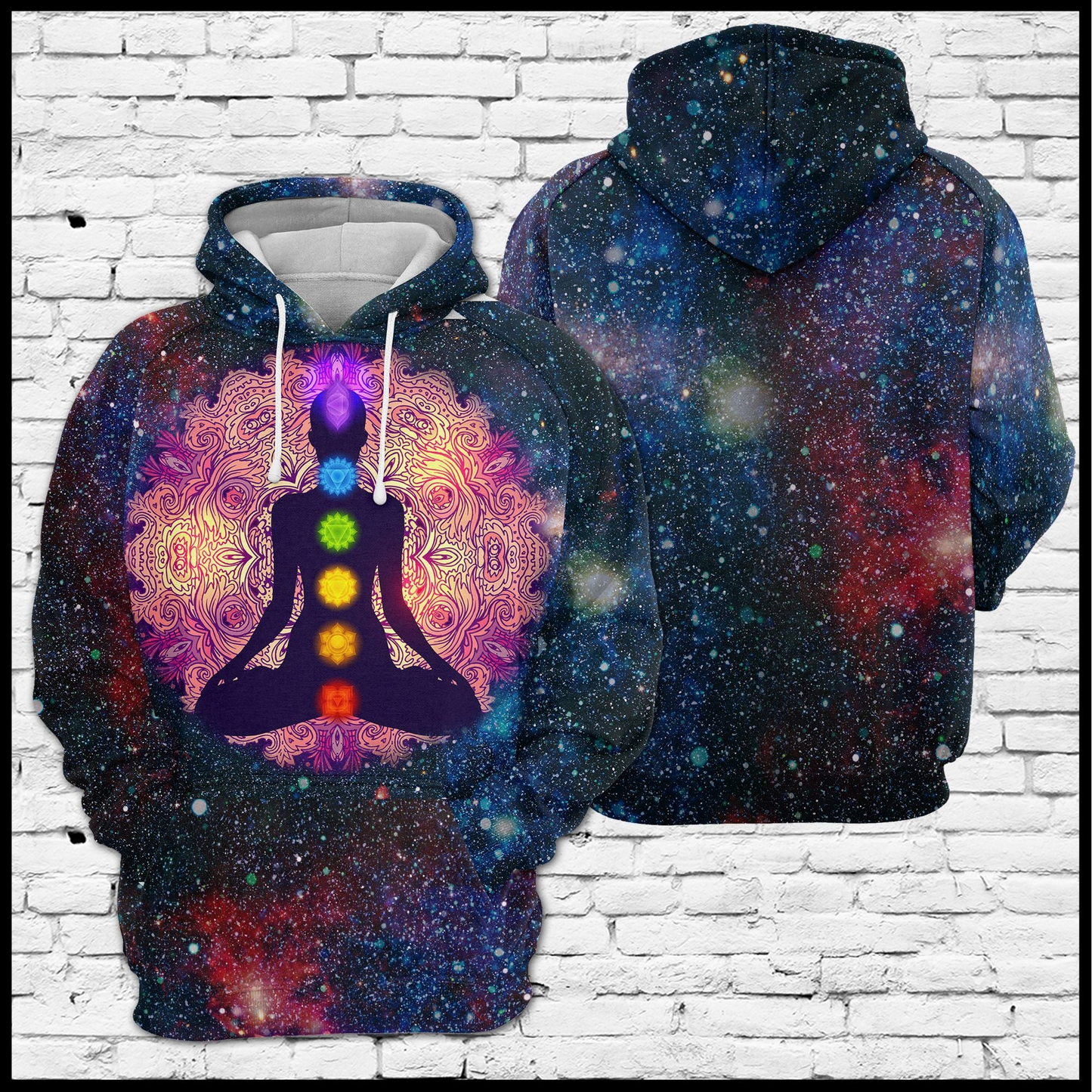 Yoga Power Pullover Premium Hoodie On the Virus Outside Is Frightful, Perfect Outfit For Men And Women On Christmas New Year Autumn Winter