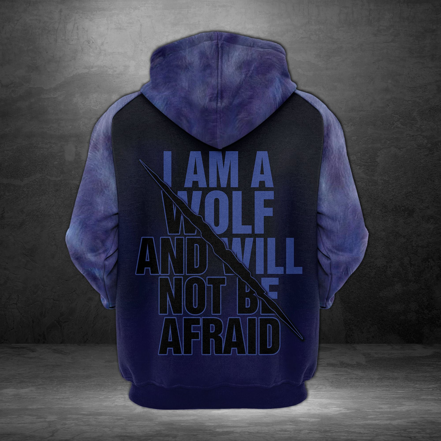 Wolf Spirit Pullover Premium Hoodie I Am A Wolf And Will Not Be Afraid, Perfect Outfit For Men And Women On Christmas New Year Autumn Winter